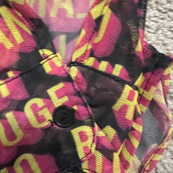 Milano Di Rouge sheer button down blouse size XS - Picture 6 of 8